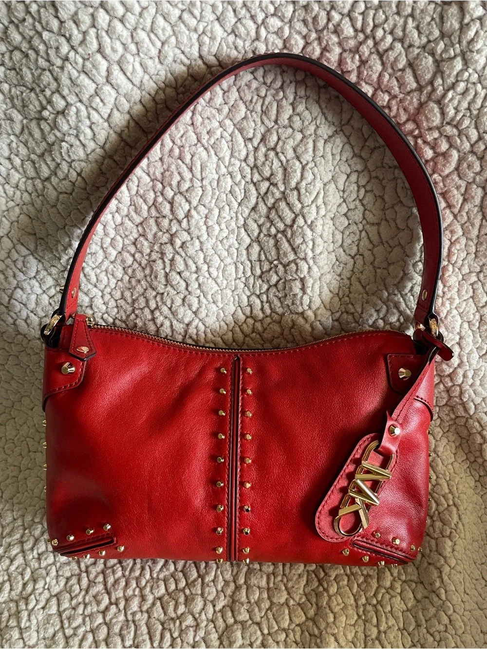 Michael Kors Astor Studded Shoulder Bag